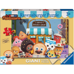 RAVENSBURGER 03159 PUZZLES 24 PEZZI MAXI IL BARBIERE PASTICCIERE - 3 ANNI +