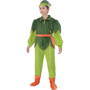 Costume Carnevale peter pan 5-6 anni