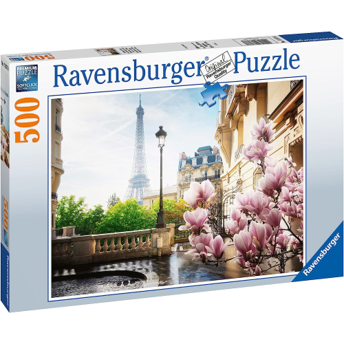 Ravensburger Puzzle - Passeggiata a Parigi, 500 Pezzi - Playpolis