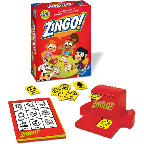 Tombola Figurata per Bambini in Legno Garden Bingo BJ554 Bigjigs 3 Anni+