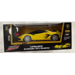 GIOCHERIA POS230001/2 AUTO RADIOCOMANDATA LAMBORGHINI AVENTADOR SVJ ROADSTER GIALLA  - 3 ANNI +