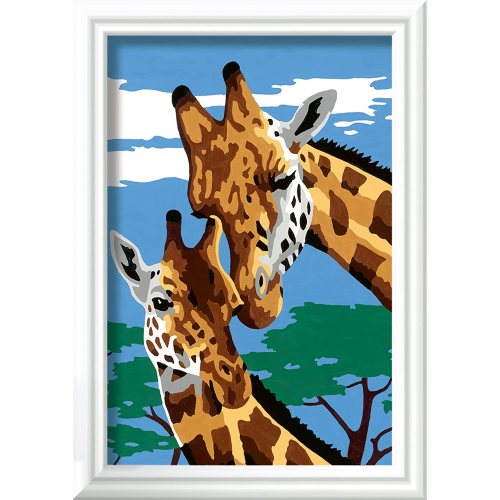 Eurotoys  RAVENSBURGER 23615 CREA ART CUTE GIRAFFES - RAVENSBURGER -  4005556236152