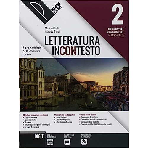 Storia della letteratura italiana e antologia 