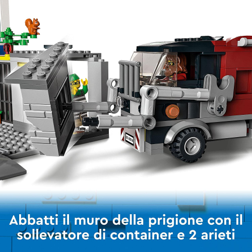 LEGO City Police stazione di polizia, con camion della spazzatura ed  elicottero giocattolo, 60316 in Vendita Online