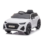 AUTO ELETTRICA AUDI RS6 BIANCA PER BAMBINI 12V BR2118