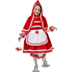 COSTUME CAPPUCCETTO ROSSO 8/9 ANNI COD.1575 - PEGASUS - 11664 - Eurotoys