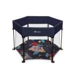 LIONELO 20230443 - BOX ROEL Pieghevole Esagonale Grande  - BLU NAVY