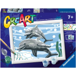 RAVENSBURGER 23527 CREA ART DELFINI - 7 ANNI +