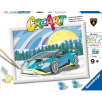 RAVENSBURGER 23664 CREA ART LAMBORGHINI - 7 ANNI +