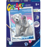 RAVENSBURGER 20079 CREA ART ORSO POLARE