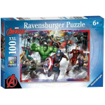 RAVENSBURGER 10771 PUZZLE 100 PEZZI AVENGERS - 6 ANNI +