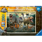 RAVERSBURGER 12001058 PUZZLES 200 PEZZI XXL JURASSIC WORLD - 8 ANNI +