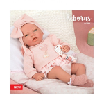 ARIAS Pos220058 REBORNS 40 cm Rosa e Perle 98121 