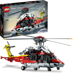 LEGO 42145 TECHNIC Elicottero di Salvataggio Airbus H175, Kit Modellismo con Motore per Rotazione dei Rotori - 11 ANNI+