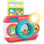 CLEMENTONI 17440 BABY CAMERA - Macchina Fotografica Elettronica per Bambini 9+ Mesi, con Suoni e Luci