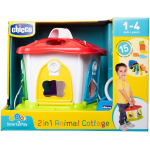 CHICCO COTTAGE ANIMALI INCASTRO 2in1, Gioco a Incastri con Livelli Crescenti di Difficoltà - 1/4 ANNI