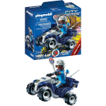 PLAYMOBIL 71092 Police Quad with Pullback Motor