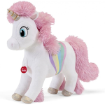 TRUDI 18196 UNICORNO BIANCO  PELUCHE 11x24x11cm taglia S