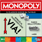 HASBRO G0009 GIOCO MONOPOLY REFRESH, da tavolo con vaschetta-contenitore e pedine più grandi - 8 ANNI+