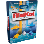 E.G. 6069397 GIOCO RISIKO OCEANO,  2 Giochi in Scatola in 1, Giochi di Società e Strategia per Famiglia, Espansione di Risikoi - 8 ANNI +