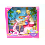 ANLILY BARBIE CON SCOOTER, BAMBOLA CON SCOOTER S9711-99044