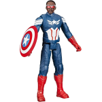 HASBRO F9276 PERSONAGGIO FALCON, Marvel Studios Brave New World, Titan Hero Series, Action Figure di Captain America